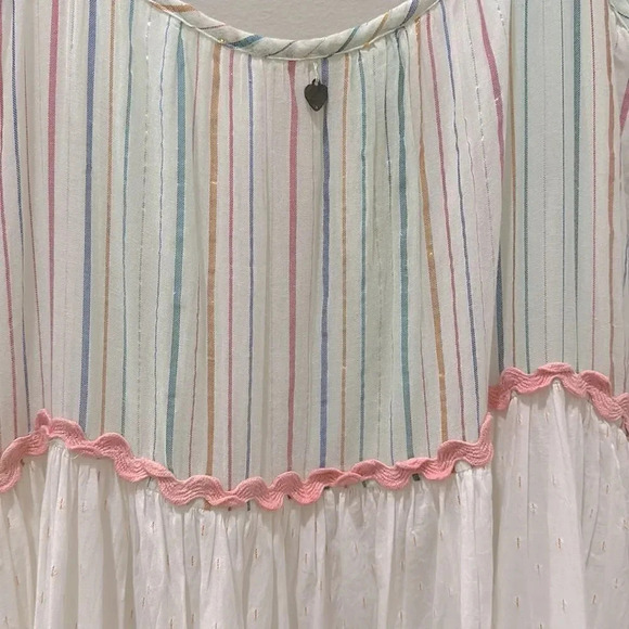 Z&L Europe Seneca Maxi Boho Shoulder Tie Dress size- Medium - Picture 13 of 14